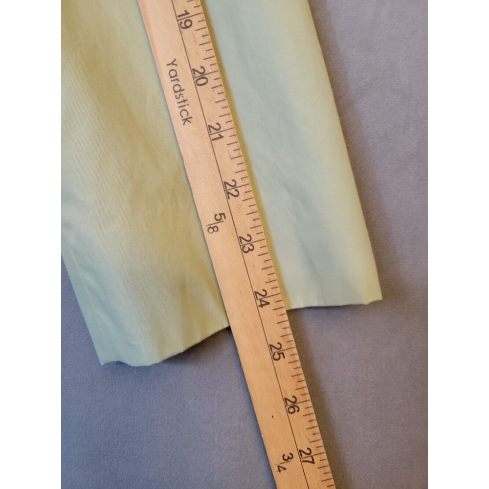 Michael Kors Trench Coat Womens Size L Mint Green GUC! - Picture 9 of 16